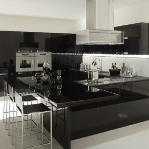Кухня черная CR-13