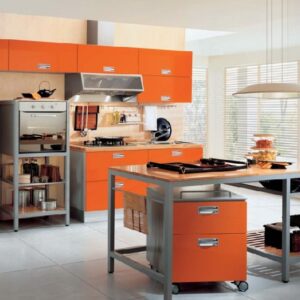 Кухня оранжевая og-20