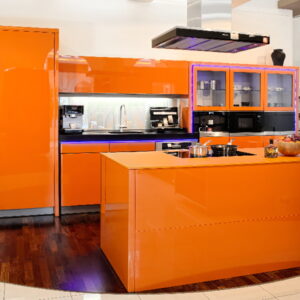 Кухня оранжевая og-08