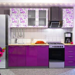 Кухня фиолетовая fo-