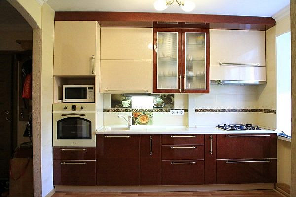 Кухня коричневая ko-03