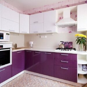 Кухня фиолетовая fo-16