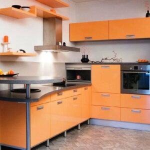 Кухня оранжевая og-13