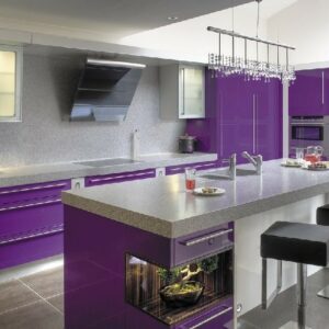 Кухня фиолетовая fo-19