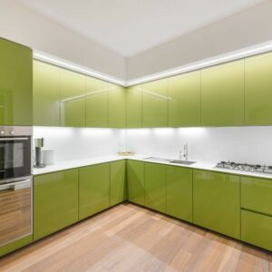 Кухня зеленая ze-30