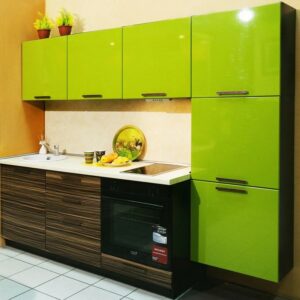 Кухня зеленая ze-52