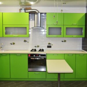 Кухня зеленая ze-94