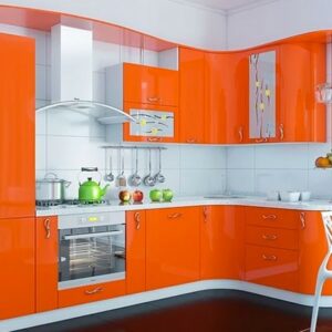 Кухня оранжевая og-90