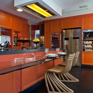 Кухня оранжевая og-26