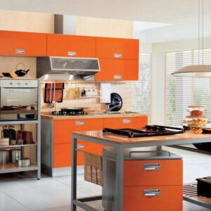 Кухня оранжевая og-28