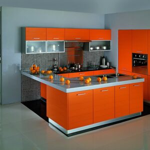Кухня оранжевая og-30