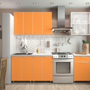 Кухня оранжевая og-35