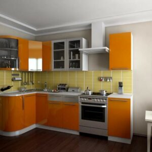 Кухня оранжевая og-36