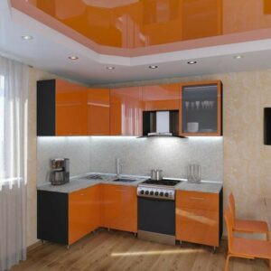 Кухня оранжевая og-40
