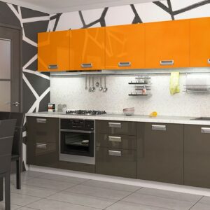 Кухня оранжевая og-43
