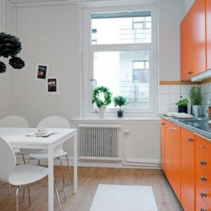 Кухня оранжевая og-49