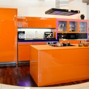 Кухня оранжевая og-57