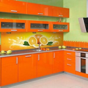Кухня оранжевая og-62