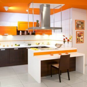 Кухня оранжевая og-63