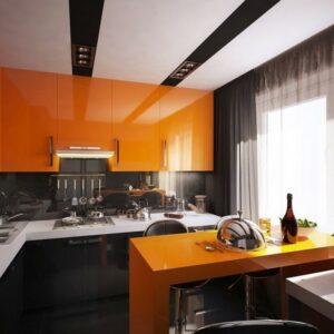 Кухня оранжевая og-72