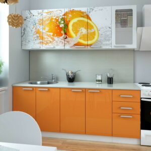 Кухня оранжевая og-77