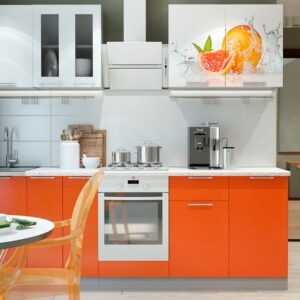 Кухня оранжевая og-78