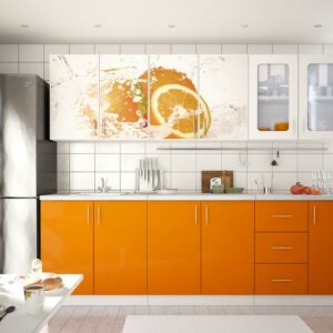 Кухня оранжевая og-80