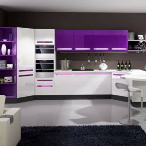 Кухня фиолетовая fo-22