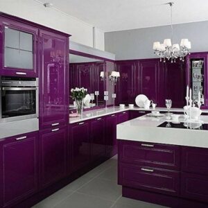 Кухня фиолетовая fo-29