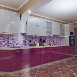 Кухня фиолетовая fo-41