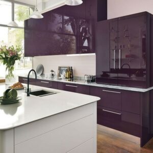 Кухня фиолетовая fo-43