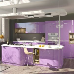 Кухня фиолетовая fo-44