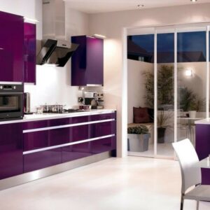 Кухня фиолетовая fo-45
