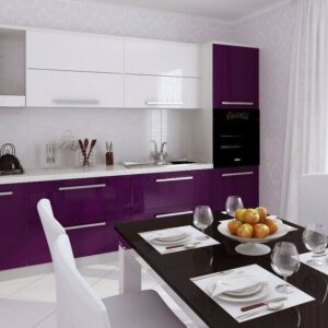 Кухня фиолетовая fo-47