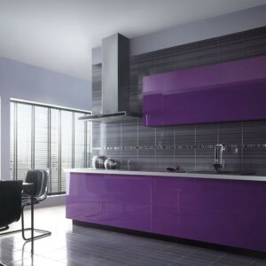 Кухня фиолетовая fo-50