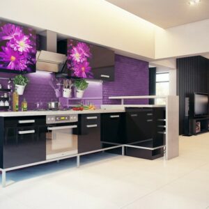 Кухня фиолетовая fo-52