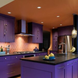 Кухня фиолетовая fo-53