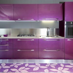 Кухня фиолетовая fo-58