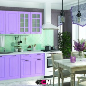 Кухня фиолетовая fo-63