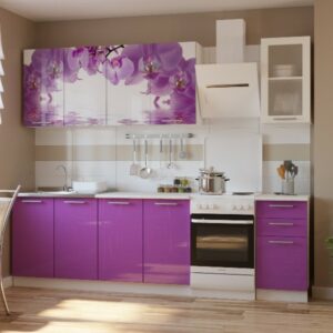 Кухня фиолетовая fo-69