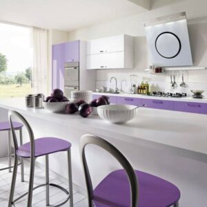 Кухня фиолетовая fo-72