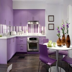 Кухня фиолетовая fo-76