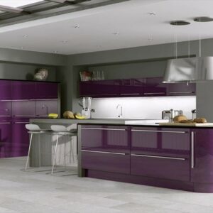 Кухня фиолетовая fo-80