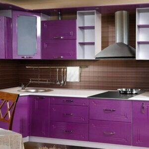 Кухня фиолетовая fo-81