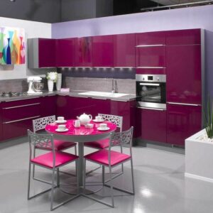 Кухня фиолетовая fo-82